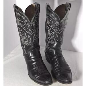 Olathe Vtge Western Boots 10B.Made Olathe Kansas USA Cats Paw Heel Can Be Unisex